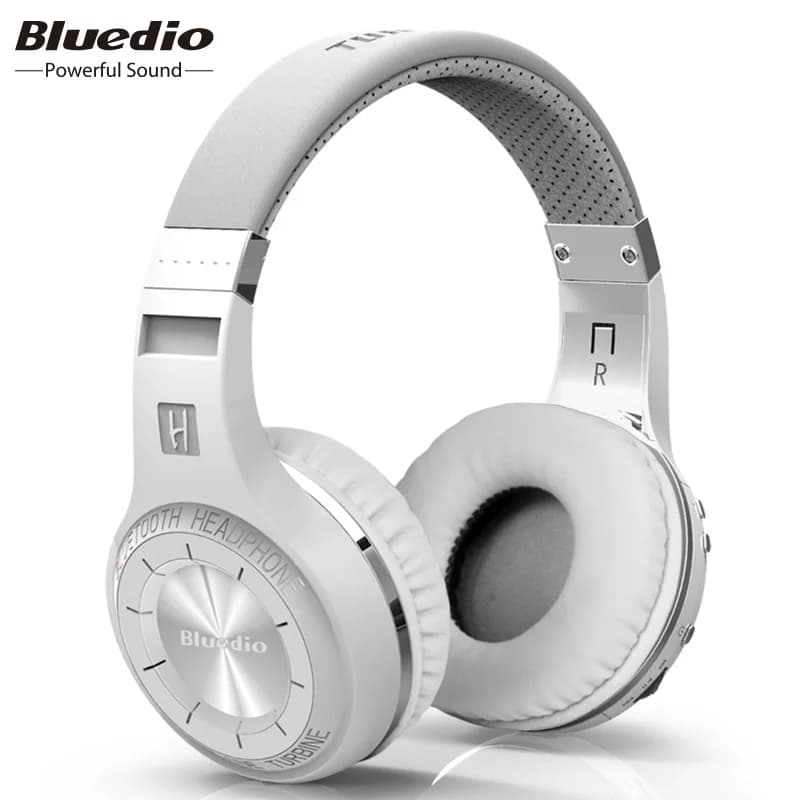 Bluedio 57mm Driver Wireless Headphones With Mic Over Ear Bluetooth 5.4 Headset HiFi Stereo Earphone For Phone PC Sports Office