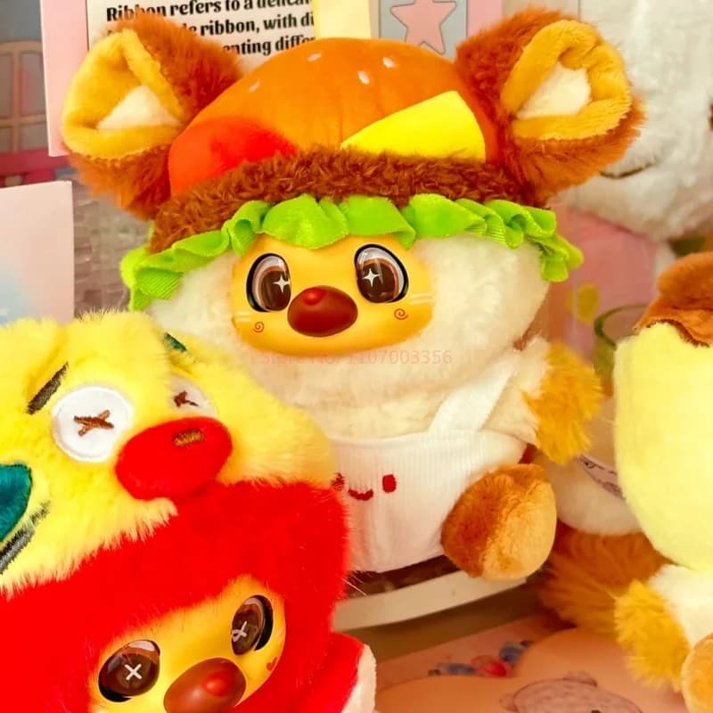 Jayshoo One Bite No End Blind Box - Ciondoli Peluche Carini, Portachiavi, Figure Kawaii, Decorazioni Trendy, Sacchetto a Sorpresa, Giocattoli Divertenti, Regali