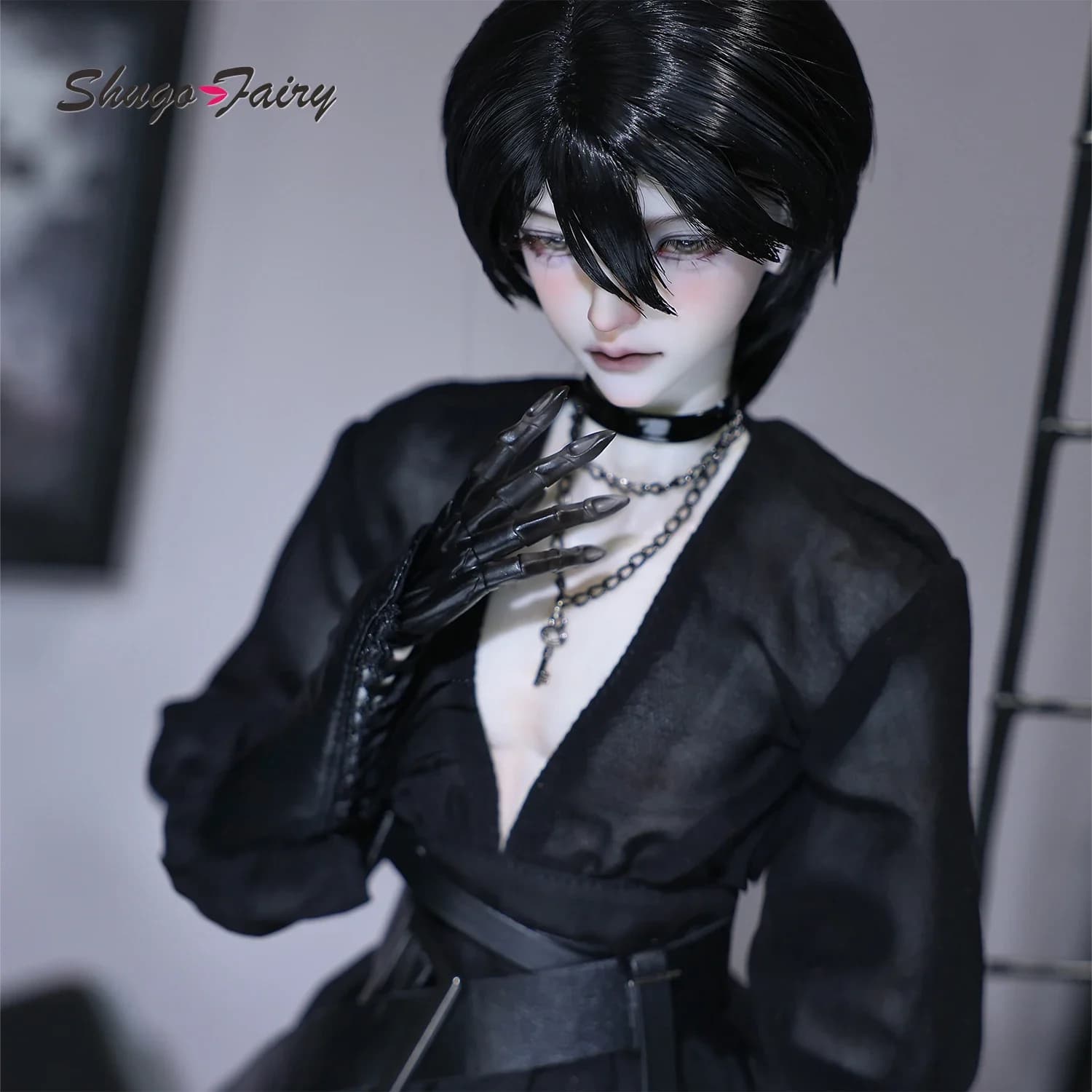 Morty C Bjd Doll 1/4 Armatura Meccanica Riparatore Guardia Originale Antico Armatura Restauratore Elfo Mano Cavaliere ShugaFairy Figura In Resina