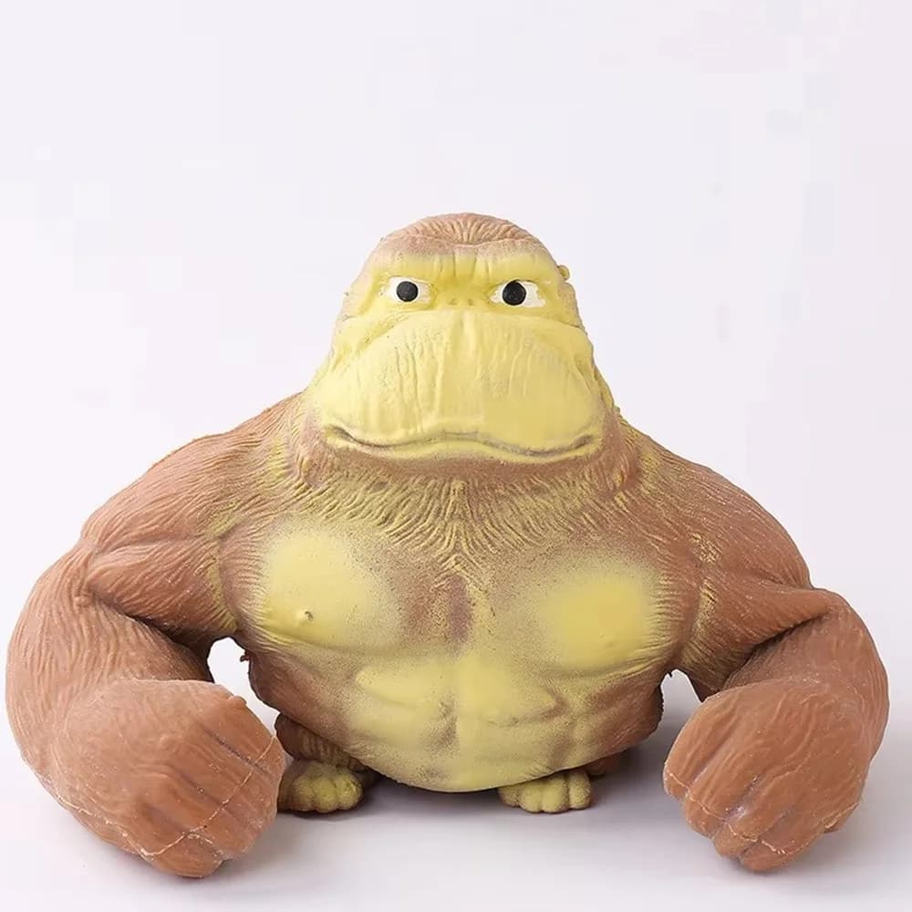 Antistress Orangutan Fidget Toys 14 cm Squishy Elastico Scimmia Divertente Decompressione Gorilla Giochi Antistress Giocattolo per Adulti Bambini
