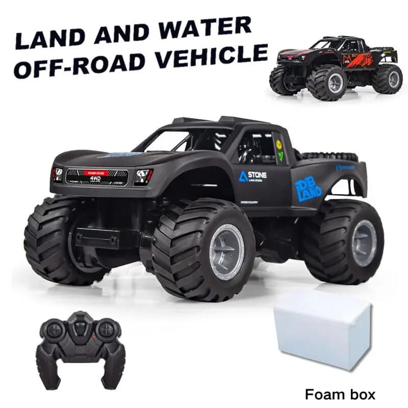 JJRC Q156 Giocattolo telecomandato 4WD Off Road Veicolo da arrampicata anfibio Impermeabile Stunt Auto telecomandata Giocattoli per bambini Regalo