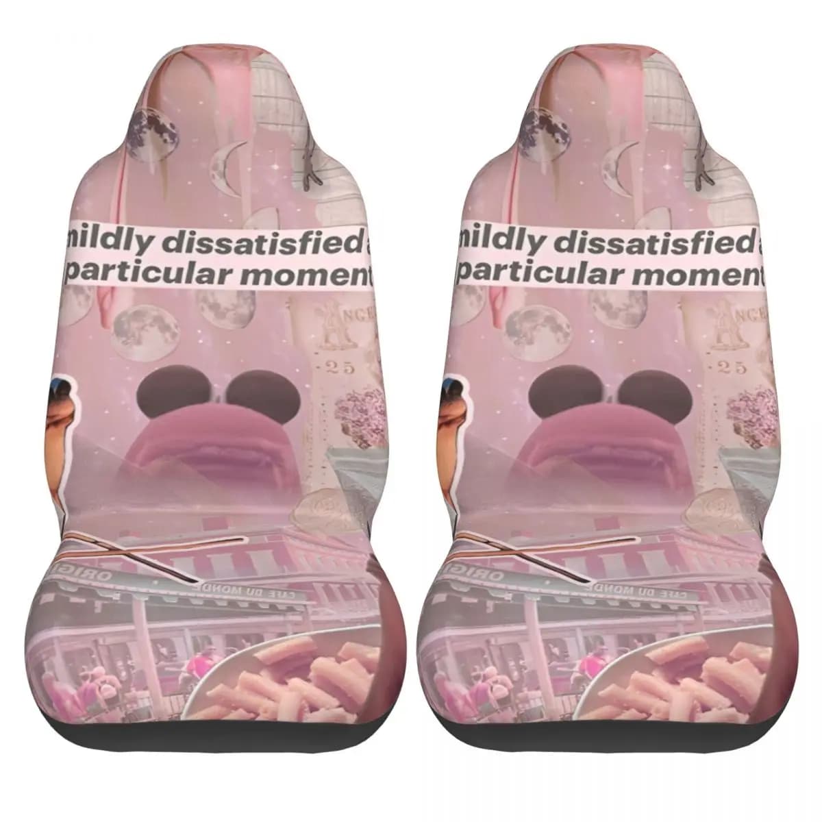 Marcus The Worm Meme Car Seat Covers 2 pcs Car Cover Cool Minivan Polyester Cover
