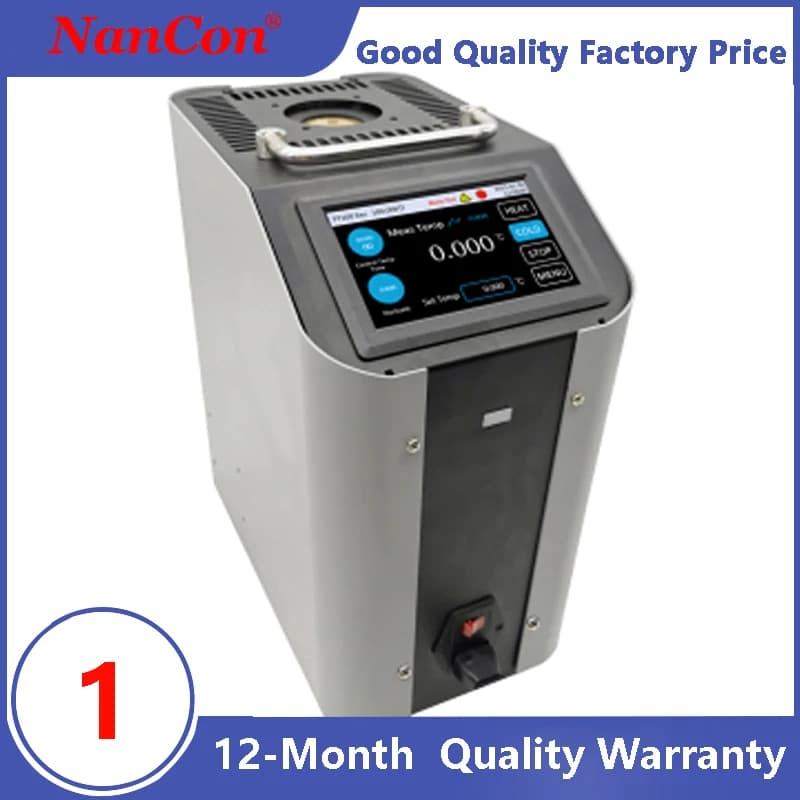 -30 ~ 1200C Calibratore di temperatura portatile a blocco secco touch-screen ad alte prestazioni