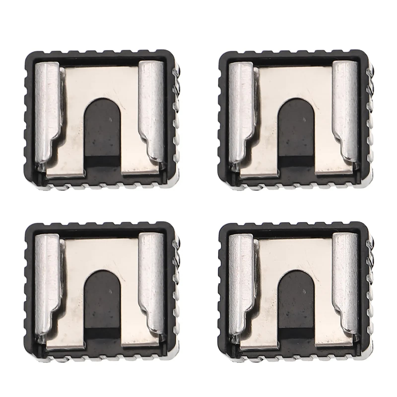 4 Pcs Bracket for Camera Monitor Flash Shoe Mount Black LED Light Hot Adapter Stand