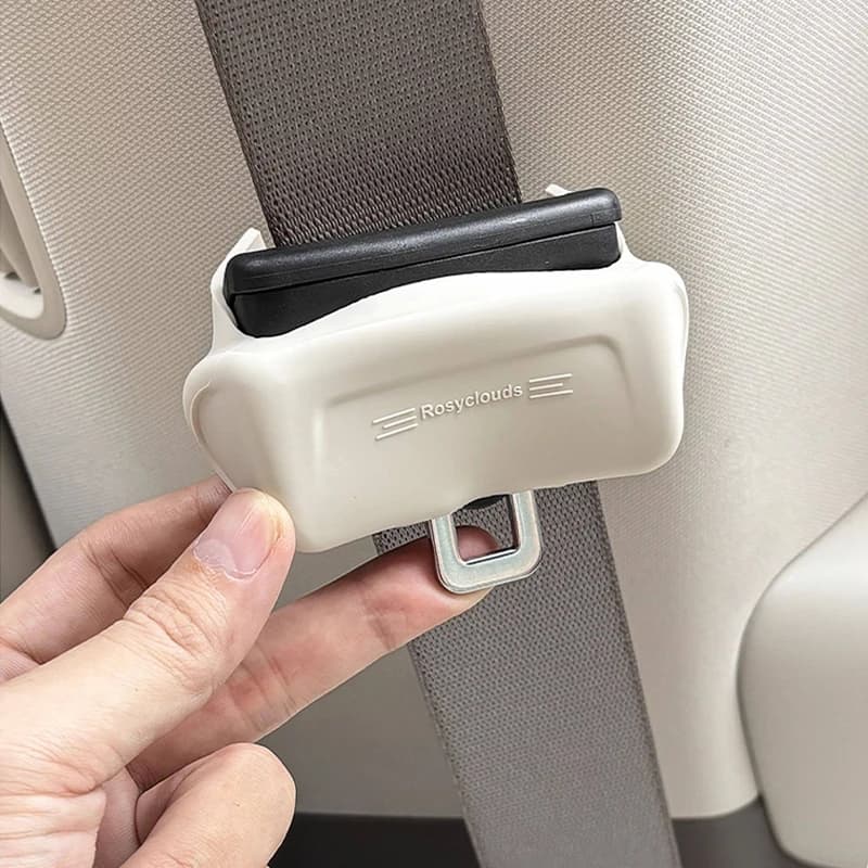 For ZEEKR 7X 007GT 007 001 009 Mix Car Seat Belt Anti Scratch Protector Case Cover Seatbelt Buckle Cover Soft Silicone Collision