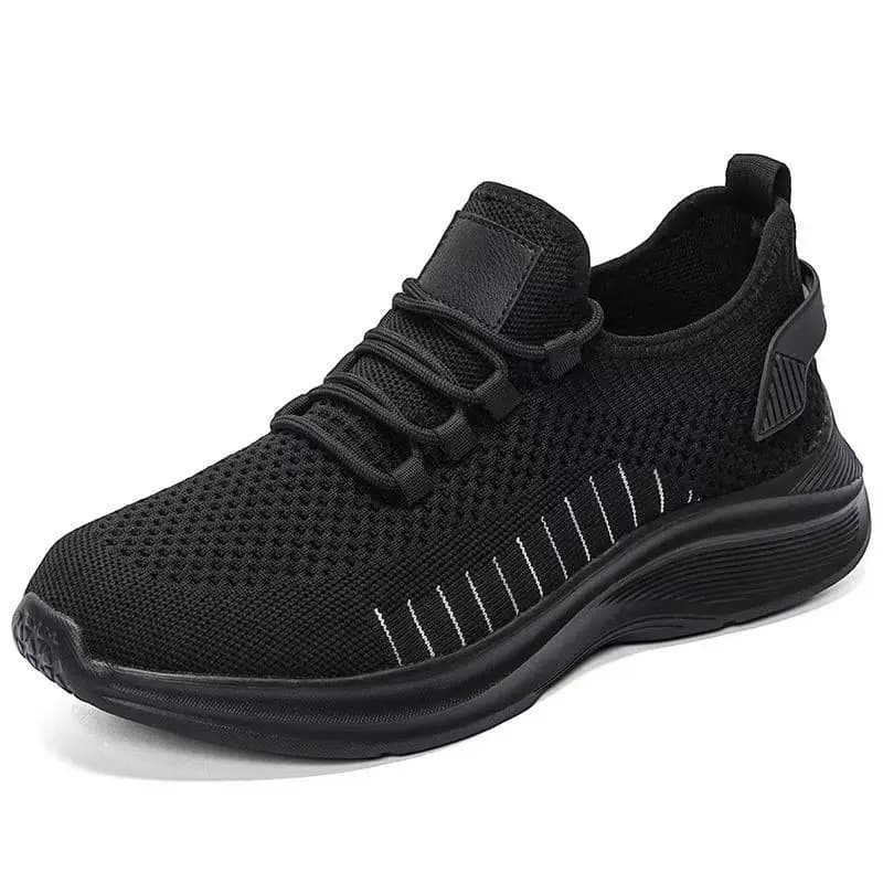 Men Big Size Mesh Lace Up Casual Sneakers Spring Autumn New Soft sole Non Slip Breathable Lightweight Walking shoes Running Shoe
