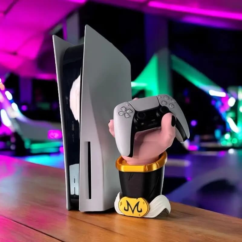 Nuovo supporto per controller a forma di braccio di Majin Buu di Dragon Ball, base universale per XBOX e PS5, ornamento da scrivania.