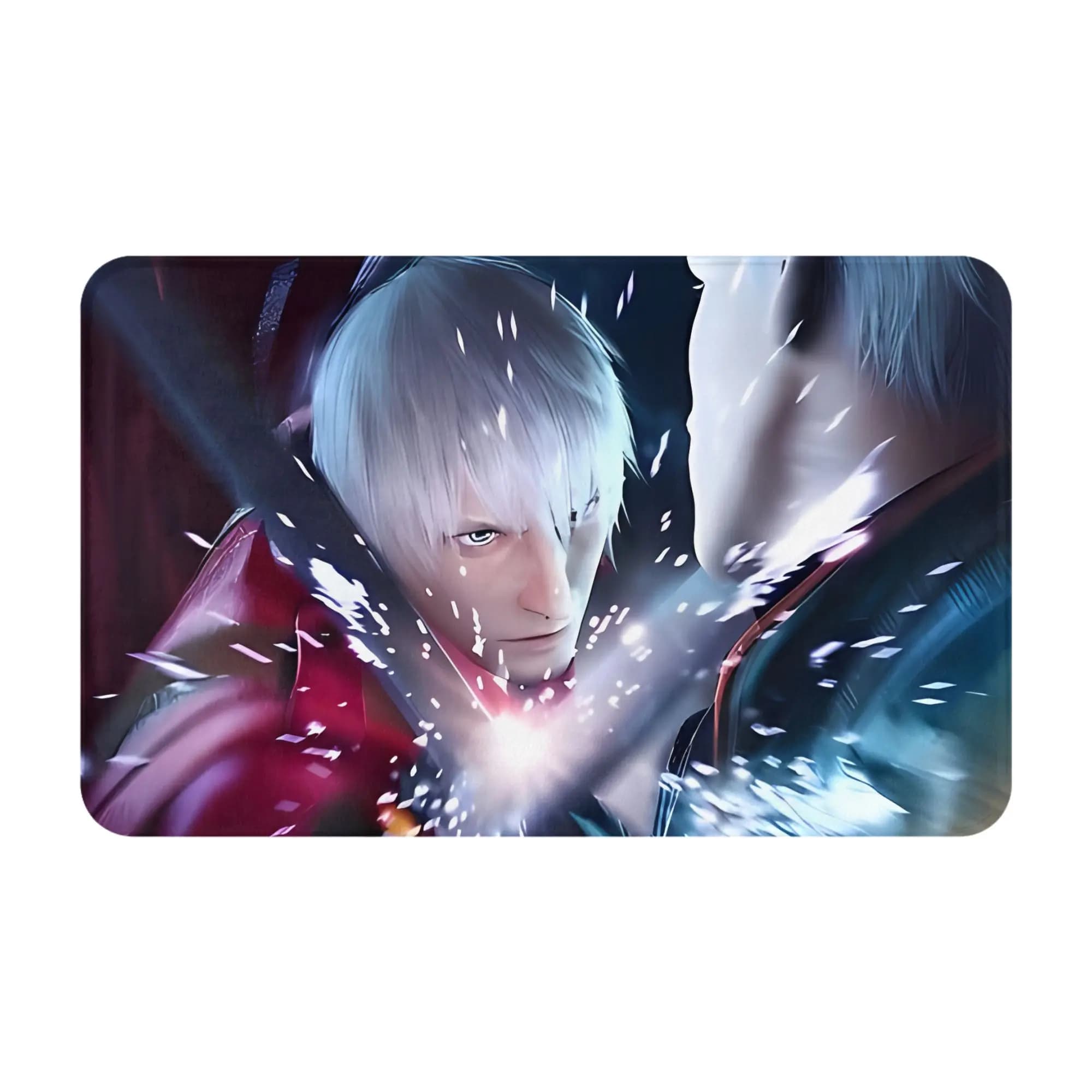 DDevil May Game Cry Fan Christmas Decorations Bath Mat DDevil May Game Cry Doormat Living Room Carpet Outdoor Rug Home Decor