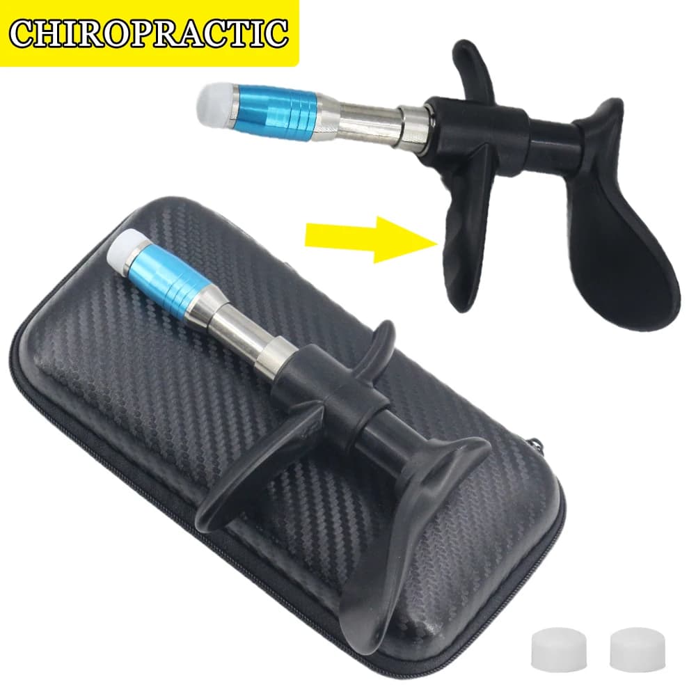 Massage Gun External Manual for Chiropractic 300N, Massage for Cervical Column Adjustment, Lift Device for Lumbar Pain and Correction, Health Care