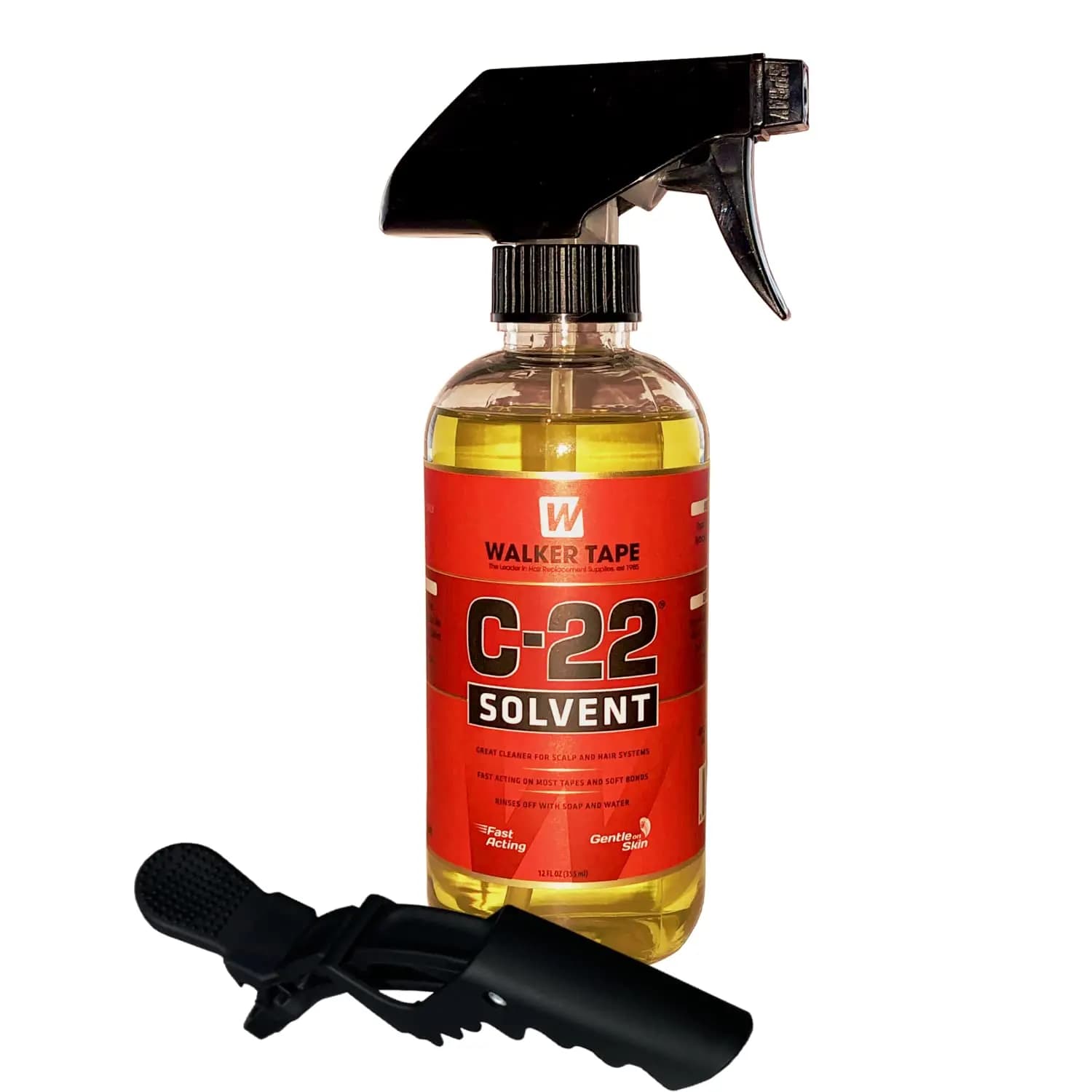 Bottiglie multipleC-22 Solvente Spray Remover per Lace De Tape Extensiones Parrucca Colla Dispositivo di rimozione adesivo per nastro Estensione dei capelli Clip di capelli