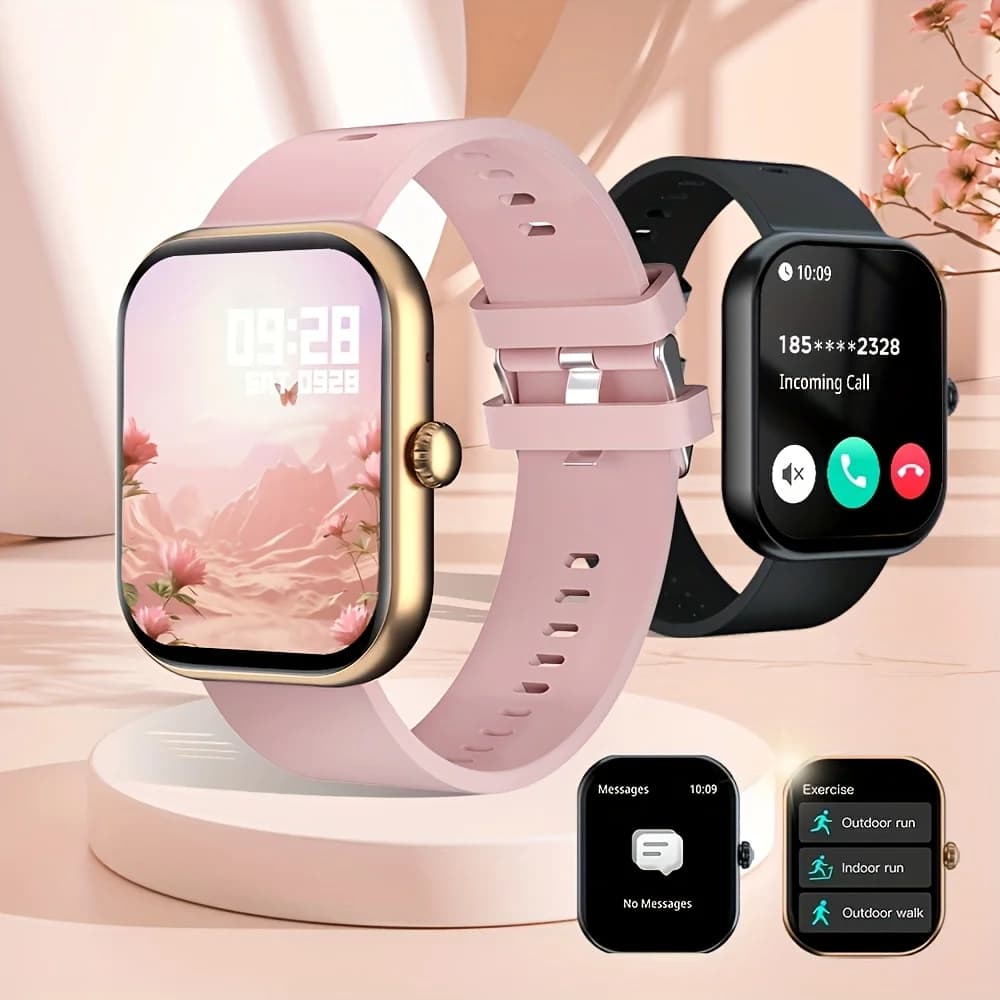 HOT Smart watch, calls, reminder messages, compatible with iPhone/Android mobile phone