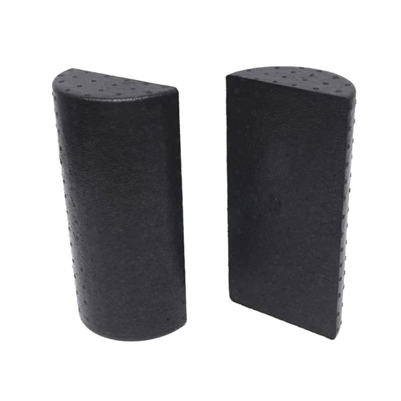 1 pair of 30 cm semicircular foam rollers for yoga, pilates, sport, fitness, balance equipment, yoga blocks