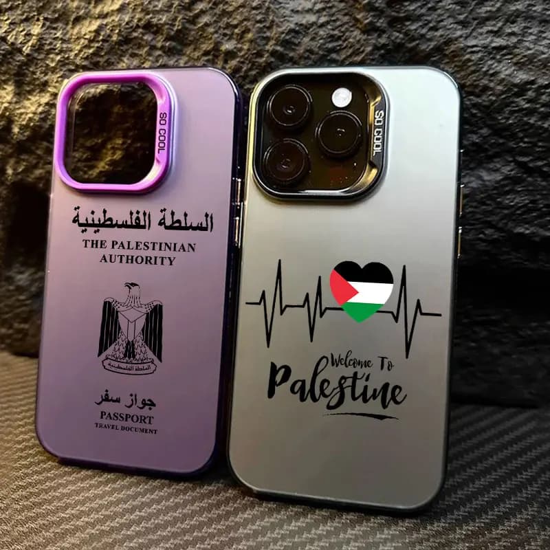 Palestina Passaporto Amore Coque Per Apple iPhone 17 Air 16e 16 14 15 13 11 Pro Max 16 Plus 12 17 Pro Custodia Antiurto Copertura Del Telefono