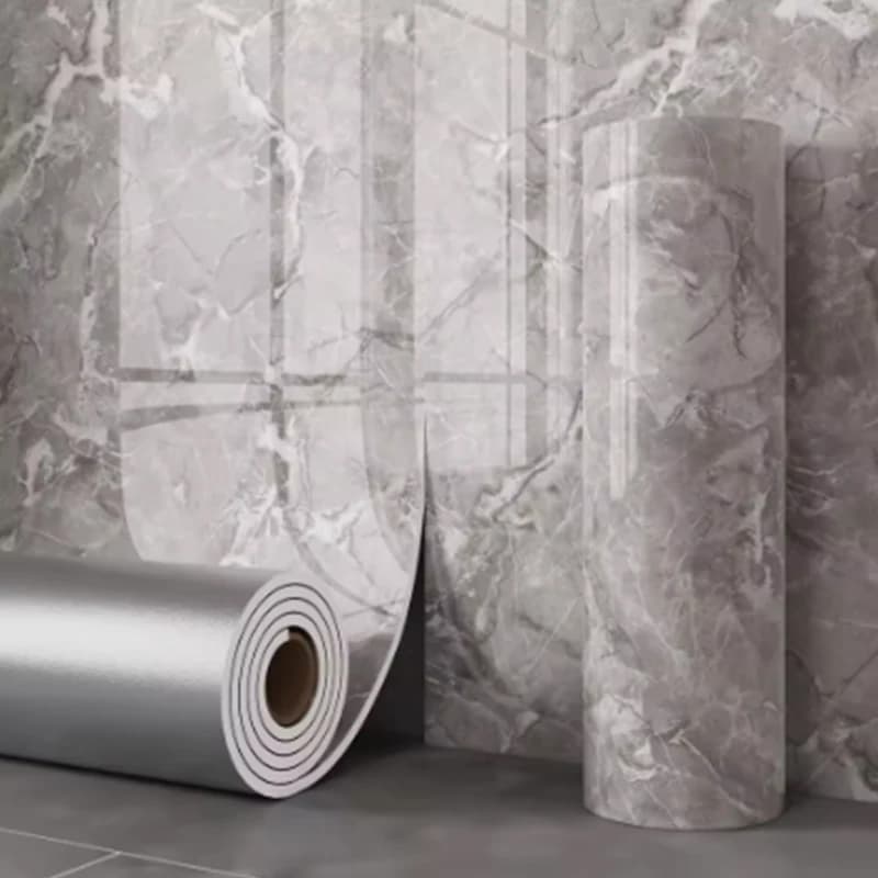 1 roll 40 cm marble thick foam bedroom wallpaper imitation ceramic tiles self-adhesive wallpaper kitchen oil proof wall sticker