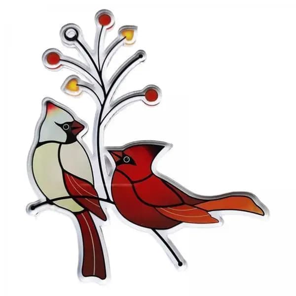 Birds Window Hanging Acrylic Pendant Suncatcher Dream Catcher Prism for Home Window Decor