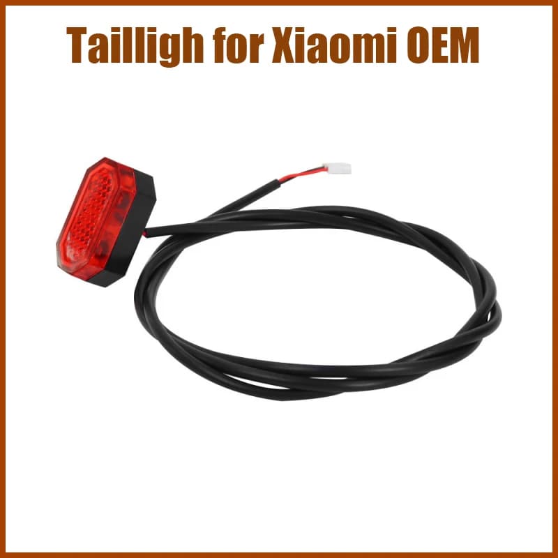 Fanale posteriore fanale posteriore fanale posteriore freno per accessori scooter elettrico OEM Xiaomi Spia impermeabile Parte paraspruzzi