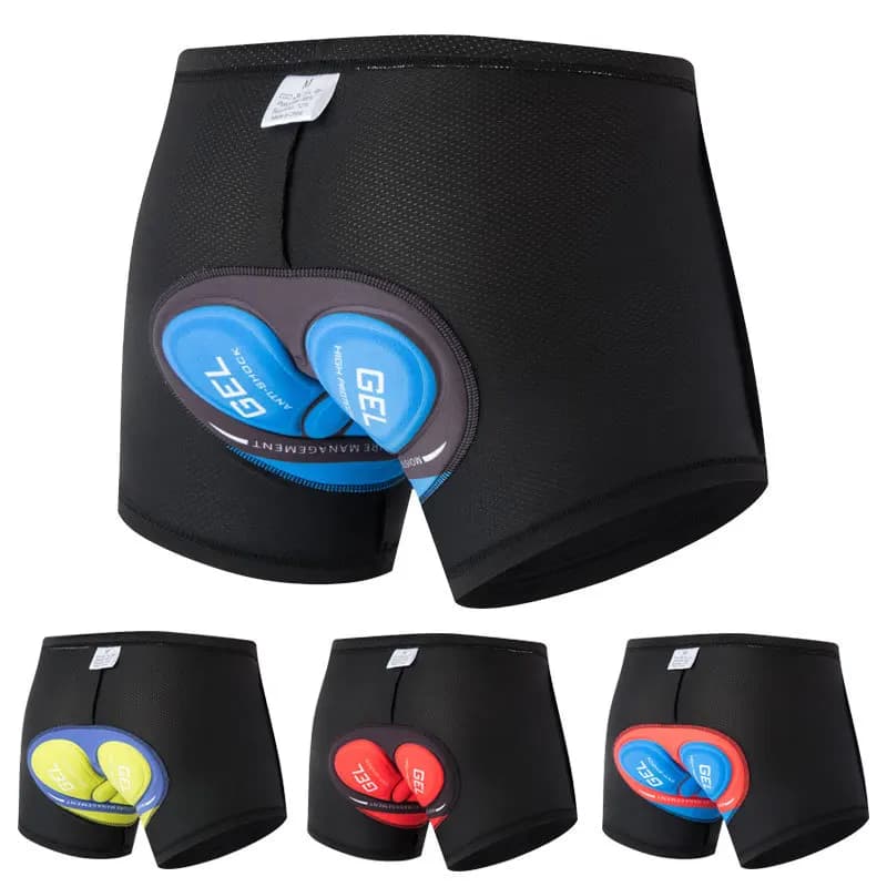 Men's Cycling Underwear Shorts Pad Breathable Non-Slip Bike Shorts Bike Underpant Road Bike Riding Shorts