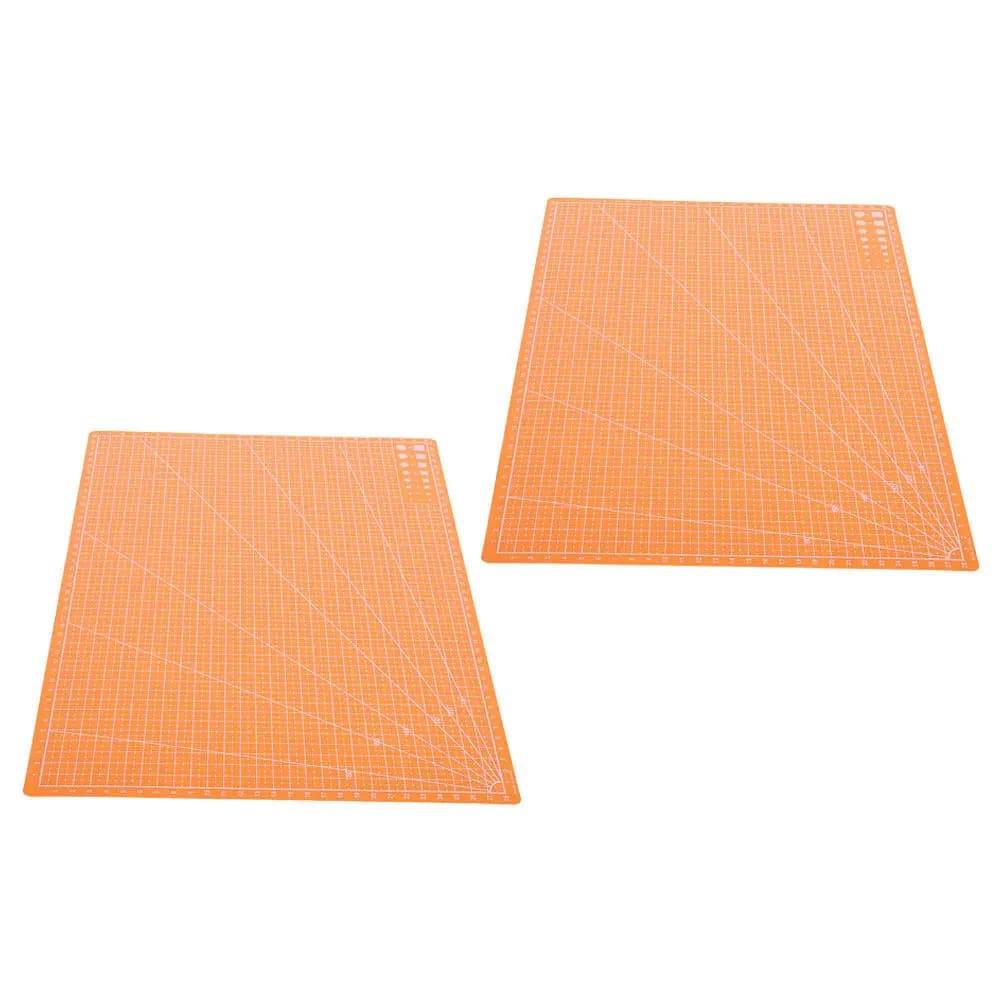2Pcs Reversible Cutting Mat for Sewing Quilting Crafts Modeling Precision Craft Board Portable Lightweight Easy to Clean Surface