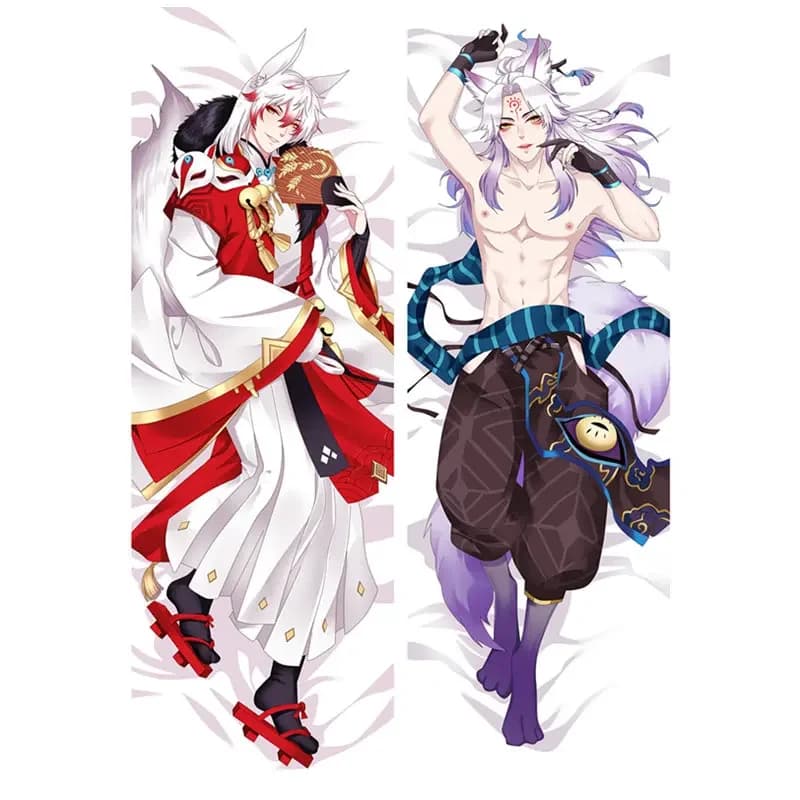 2WAY/WT Anime Gioco Poliestere Dakimakura Custodia fronte-retro Stampa 3D Biancheria da letto Che Abbraccia Corpo Coperture per Cuscini Brithday Regalo