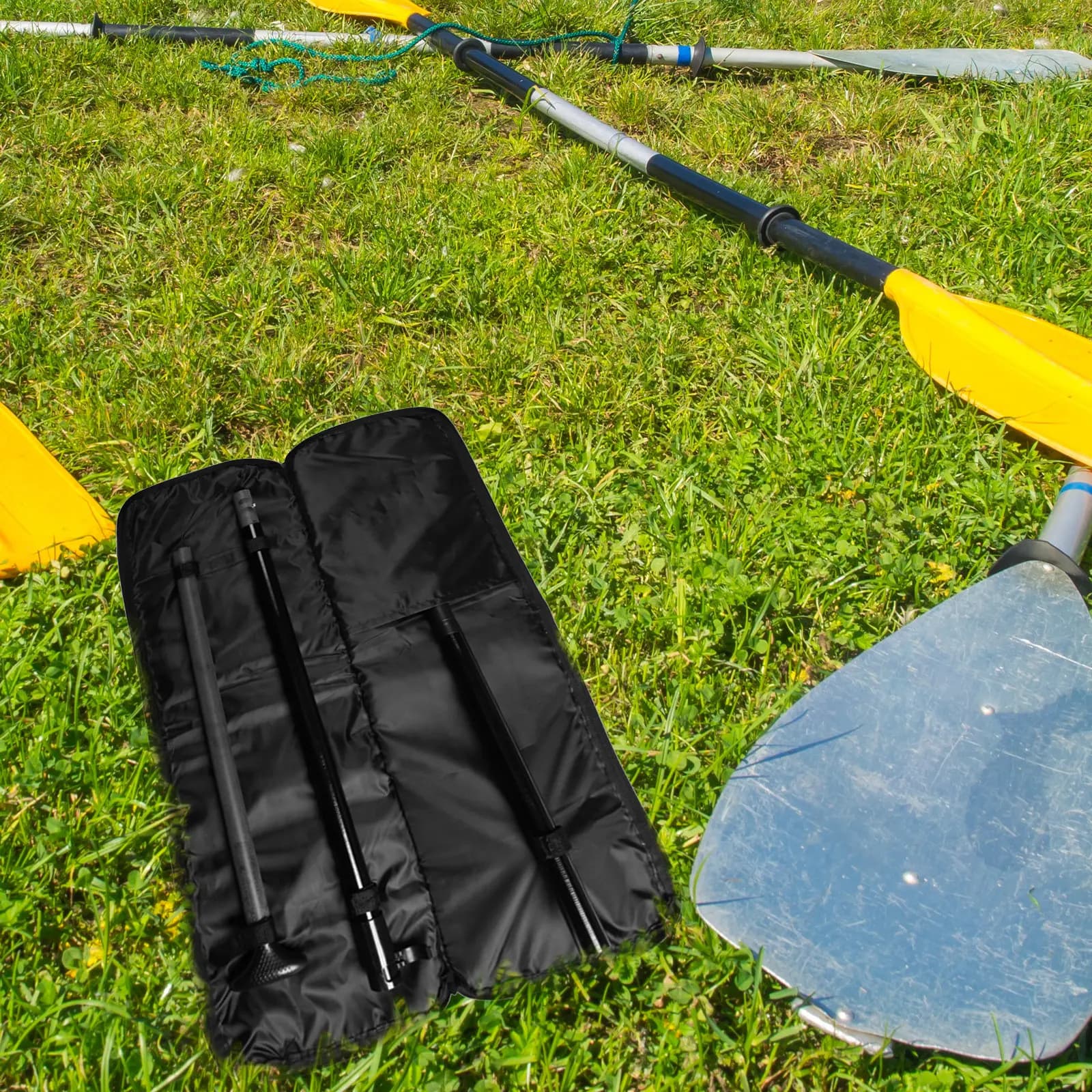 Borsa Porta Pagaie da Kayak, Organizer Portatile per Pagaie da Canoa, Custodia con Cerniera per Remi, Leggera e Stabile con Maniglia