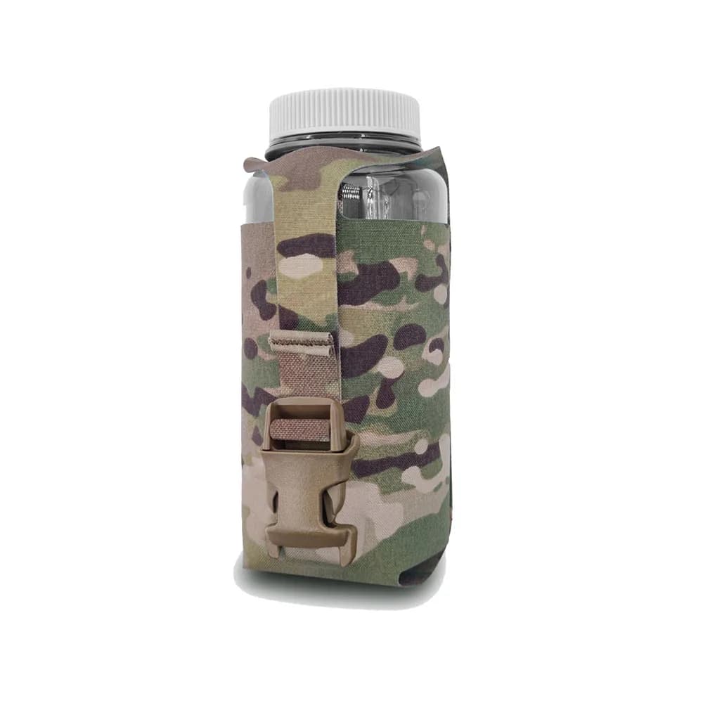 Borsa per bollitore Molle per gilet tattico stile SS Borsa per bottiglia d'acqua adatta per Nalgene 32 oz 1L