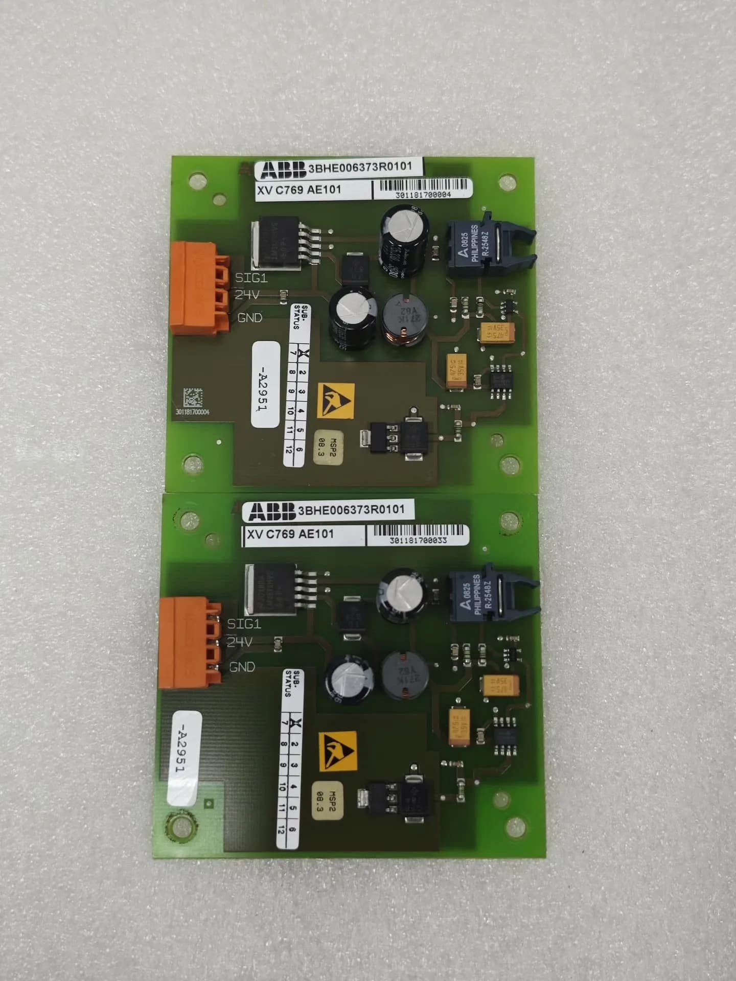 Scheda di Controllo 3BHE006373R0101 per ABB XV C769 AE101