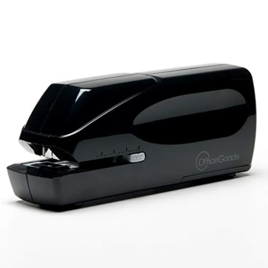 Liberty Pro Graffettatrice Elettrica - Graffette per impieghi gravosi fino a 25 fogli - Facile da caricare con graffette standard - Funzionamento a batteria - Perfetta