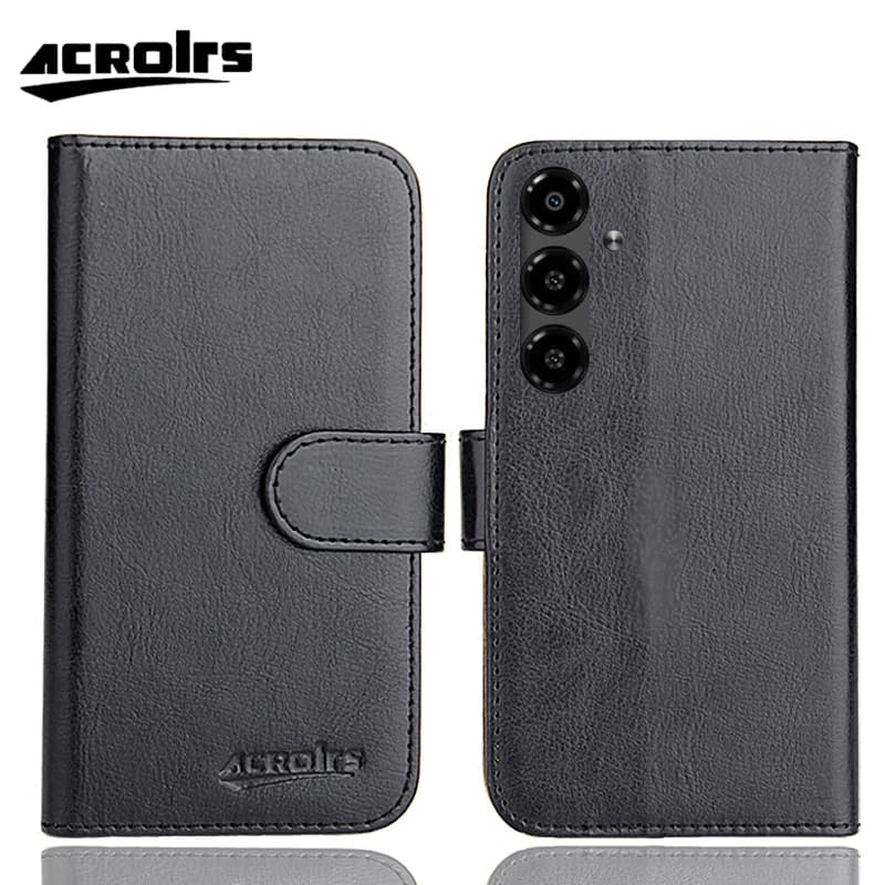 Custodia Xgody X18 6.5 "6 colori Flip moda ultrasottile personalizza Cover per cavallo pazzo in morbida pelle esclusiva per telefono