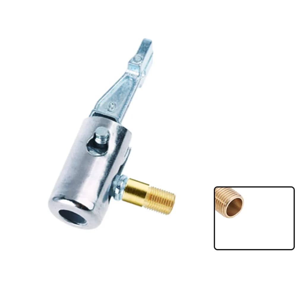 Adattatore Portatile per Riparazione Tubi, Connettore per Gonfiaggio Pneumatici, Valvola per Compressore d'Aria
