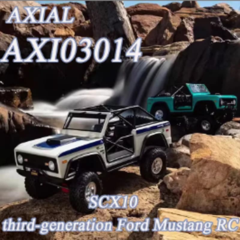 Axial Scx10 Bronco Axi03014 Auto RC 4x4 Elettrica Telecomandata per Arrampicata Fuoristrada, Modellino Regalo per Ragazzi