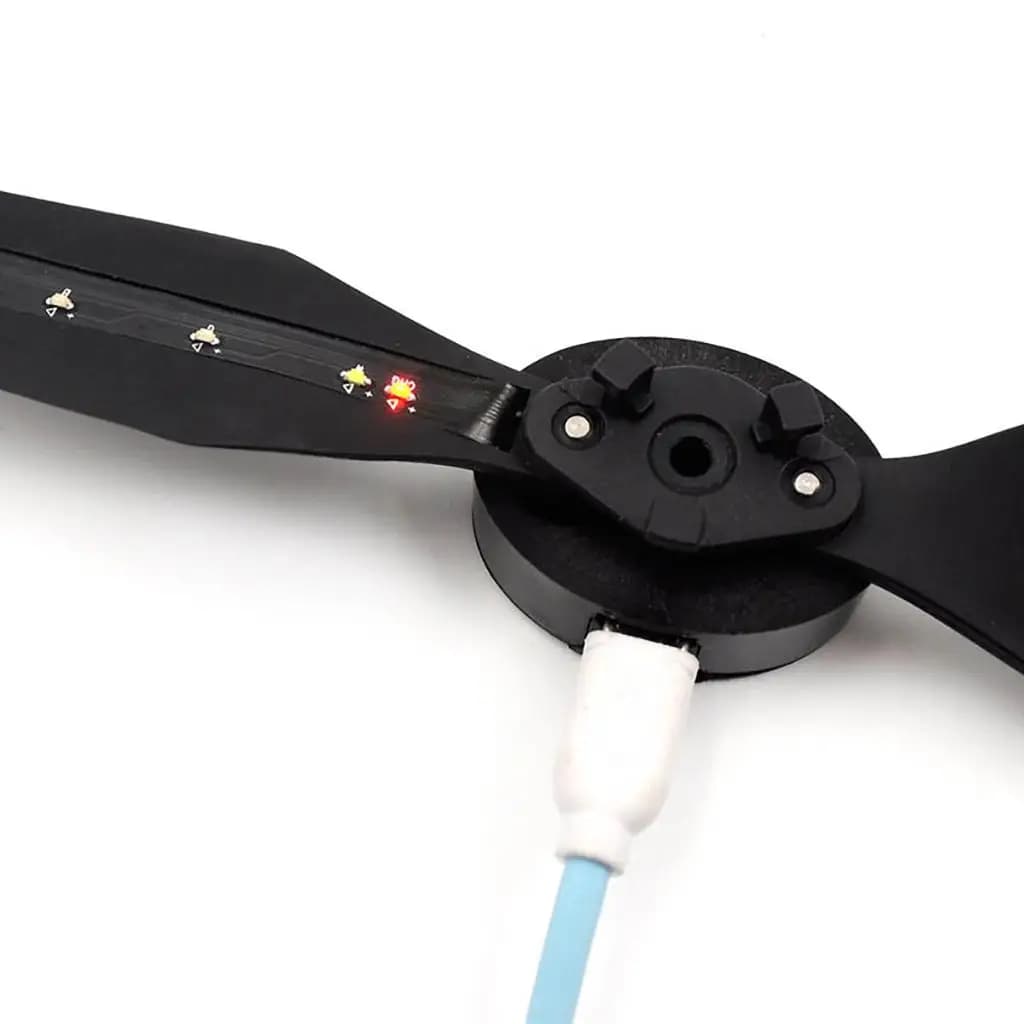 Parti per Droni, Kit di Eliche in Plastica con LED Lampeggianti per Volo Notturno, Compatibile con DJI Mavic Pro Platinum 8331