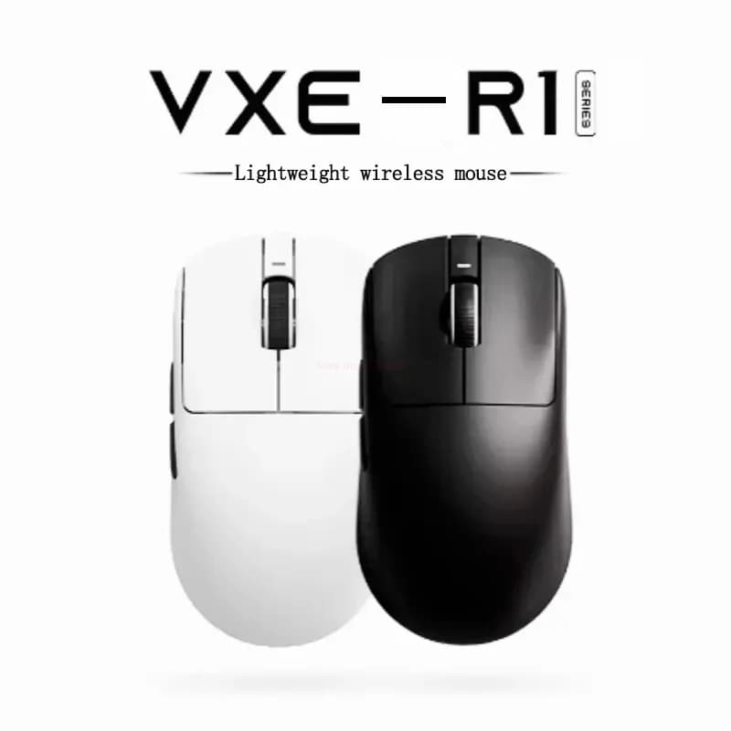 Vxe Dragonfly serie R1 Mouse Wireless R1 Se Leggero Paw3395 Nordic52840 2khz Smart Speed X Basso Ritardo Fps Gioco Mouse Regalo
