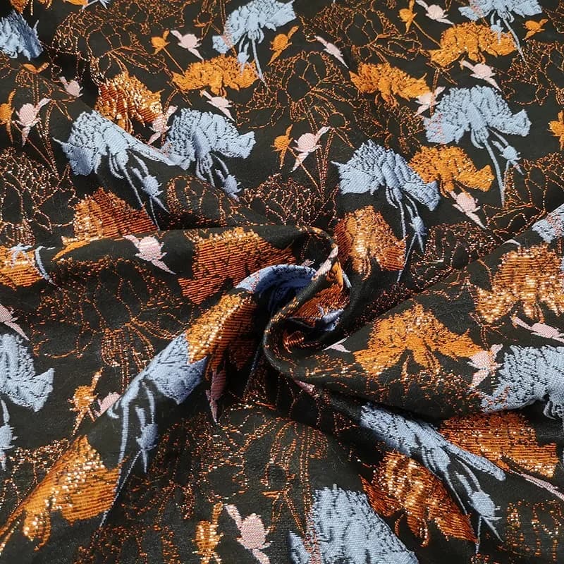 Yarn-dyed Three-dimensional Jacquard Brocade Fabric Fashion Spring Autumn Winter for Dress Wind Clothes Clothing Material Sewing