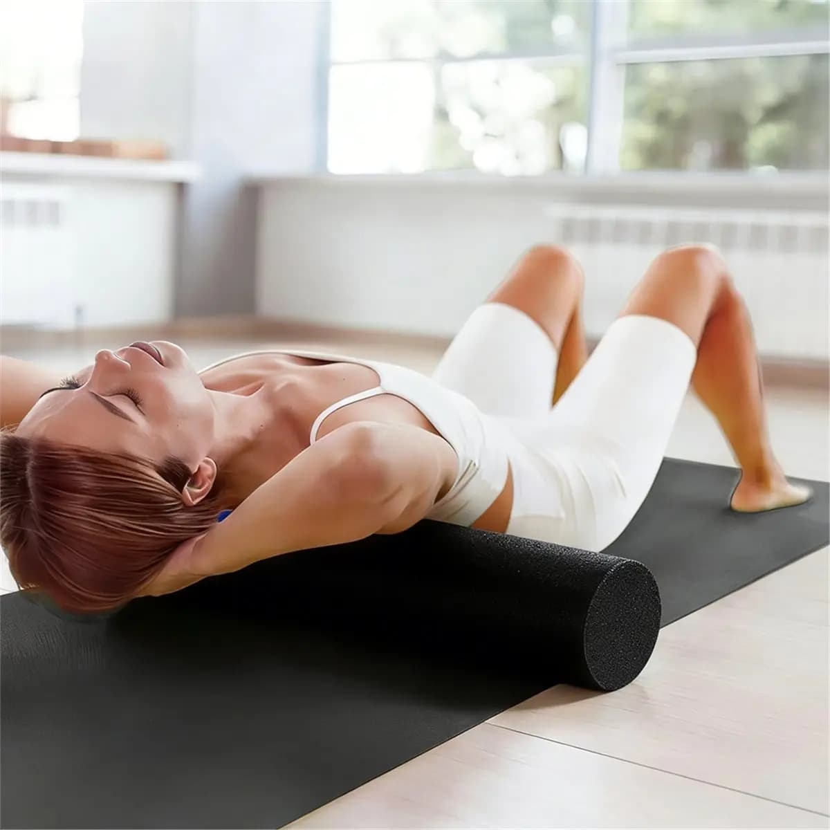 【STABLE QUALITY】High Density EPP Foam Roller for Yoga, Pilates, and Muscle Recovery