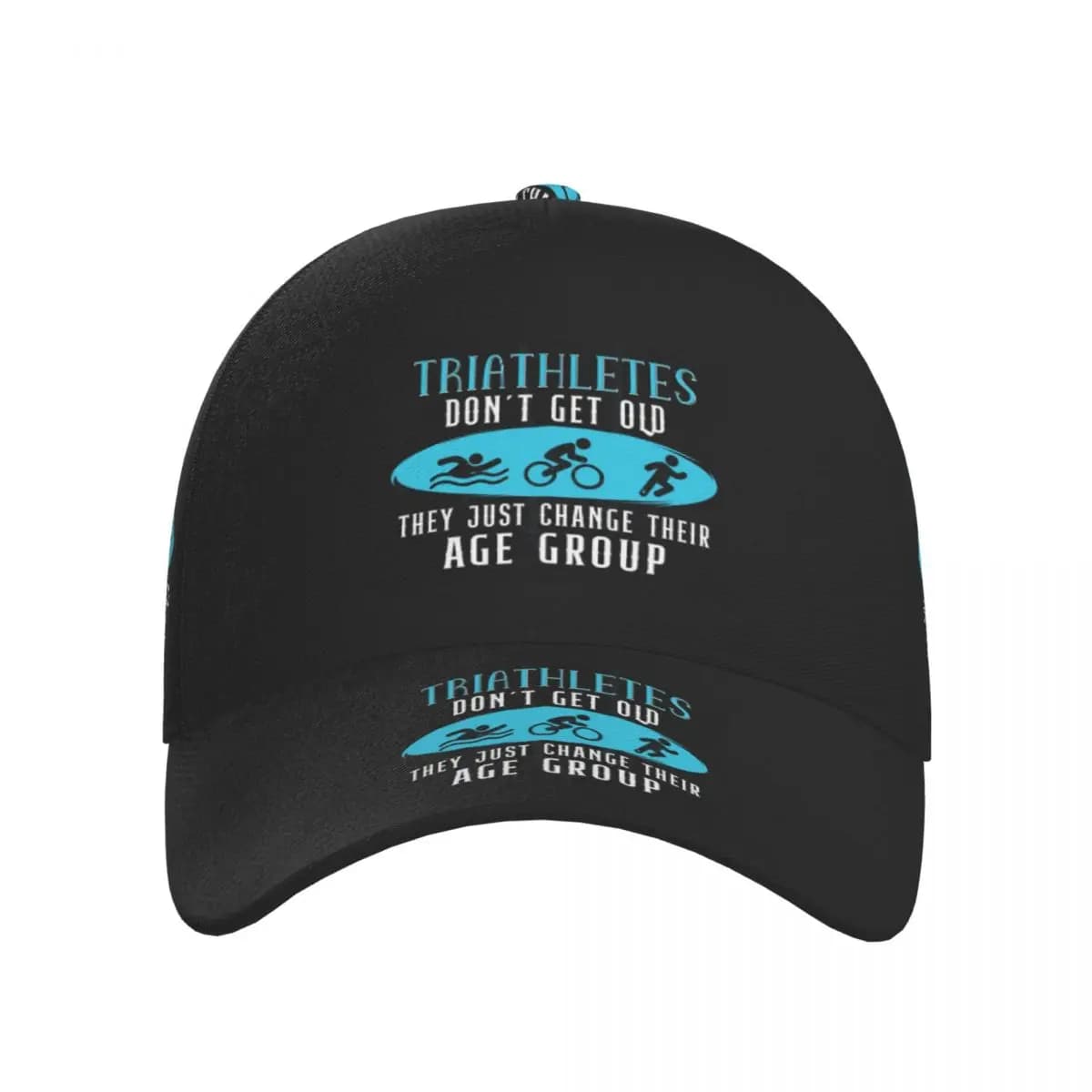 Cappelli da baseball unisex Triathlon Nuoto Ciclismo Corsa Outdoor Streetwear Sport estivi Berretti da baseball Berretto Hip Hop Casquette
