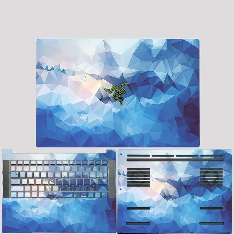 3PCS Adesivo Pelle Per Razer Blade 13 14 15 16 13 RZ09-035 14 RZ09-0370 RZ09-0427 15 RZ09-0300-0288 RZ09-0421 16 RZ09-0483 Del Computer Portatile