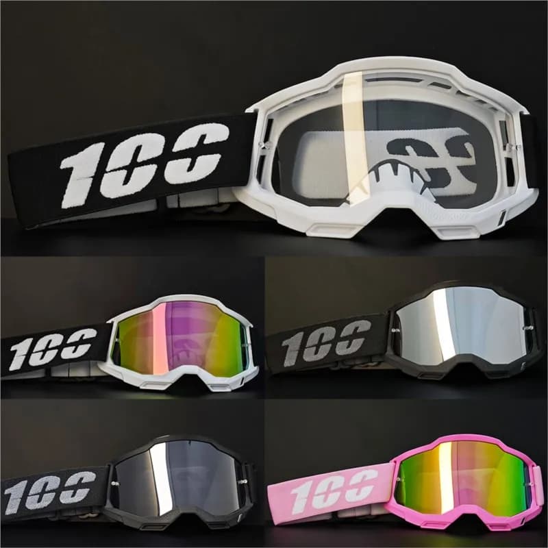 Occhiali da Sci e Motocross Invernali Unisex, Lenti HD per Fuoristrada, Occhiali da Neve per Corse e Ciclismo