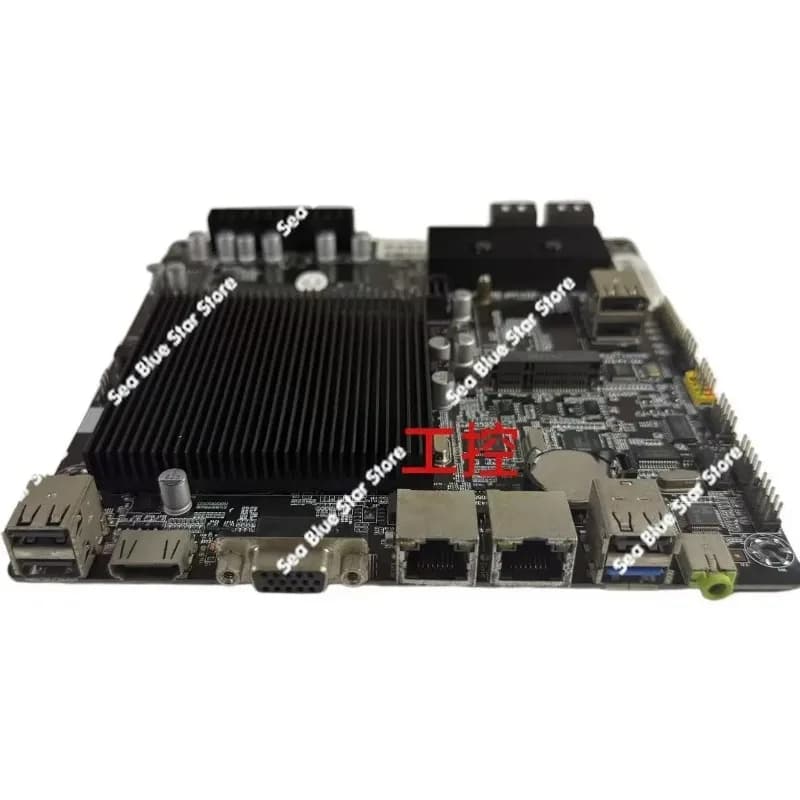 Industrial Control Main Board J1900 Quad-core J1800 Flying Cow NAS Network Storage SATA Used Dismantling Main Board