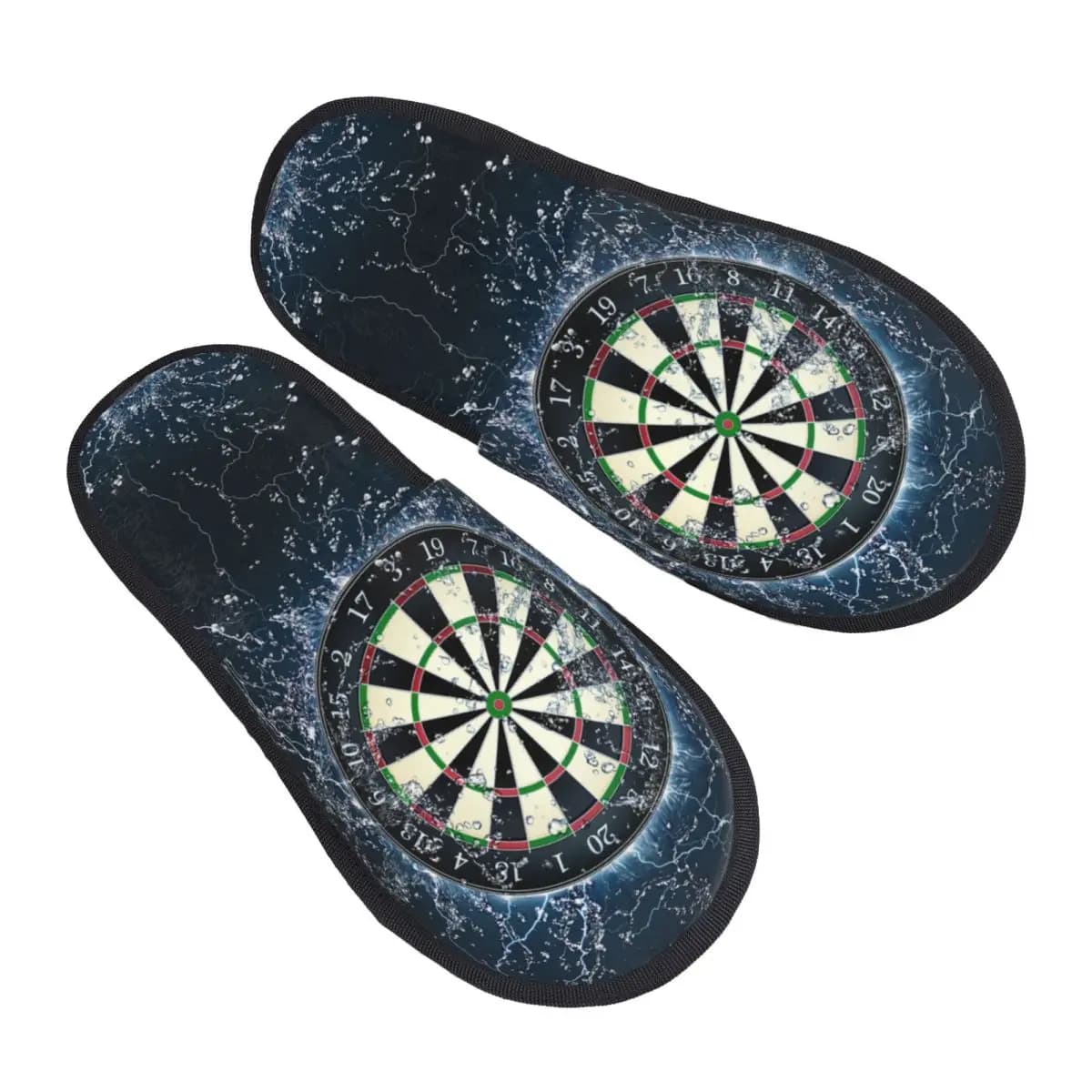 Personalizzato Freccia Tiro con l'arco Bersaglio Dard Board Morbida Memory Foam Pantofole da casa Comode pantofole antiscivolo calde da donna
