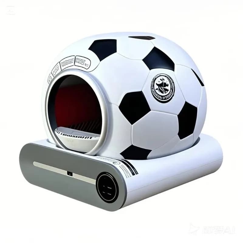 Lettiera per gatti automatica con telecomando, lettiera per gatti automatica, autopulente e deodorante, vassoio per WC di grandi dimensioni automatico
