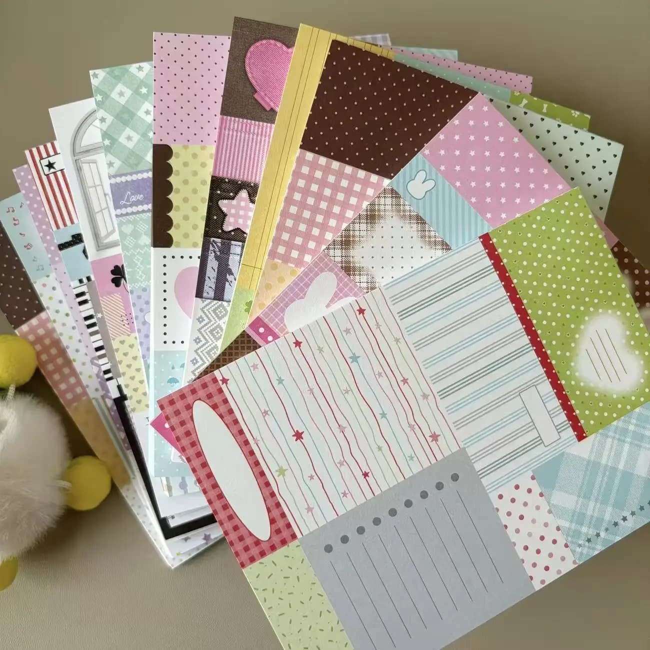 Set da 48 Pezzi Mix Note - Nuovo Blocco Note Coreano Retrò Carino e Semplice, Blocco per Appunti Strappabile, Materiale in Carta Stile Ins, Regalo per Studenti 2026