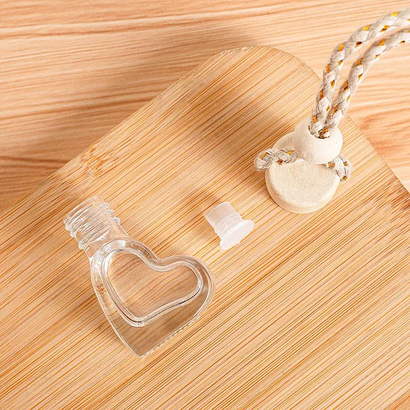 10 pcs Auto Essential Oil Diffuser Fragrance Deodorant Perfume Bottle Bouquet Ornament Hanging Bottle Empty Accessory Interior