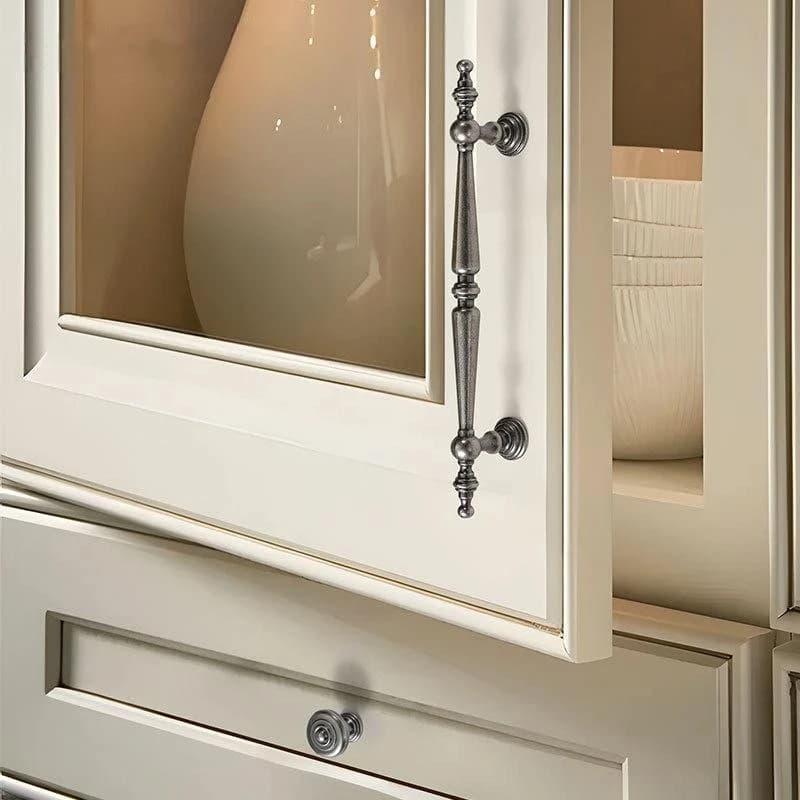 Nuove 1 pz maniglie in ottone bronzo antico maniglie per porte d'armadio vintage maniglie per guardaroba