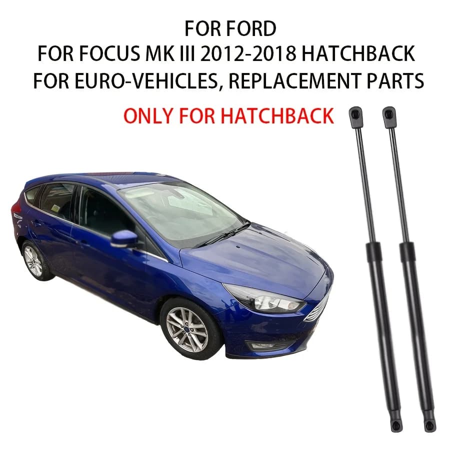 2pcs Gas Struts Rear Boot Tailgate For Ford Focus MK III 2012-2018 Hatchback
