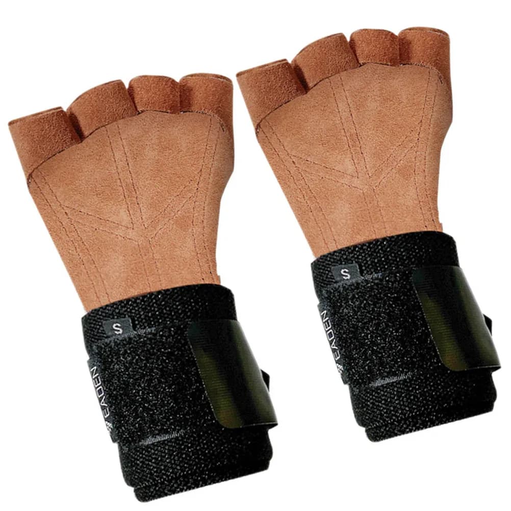 1 Paio di Supporti per Polso e Protezioni per il Palmo, Misura 21-23 cm, Traspiranti, Compressivi, Antiscivolo, per Sport