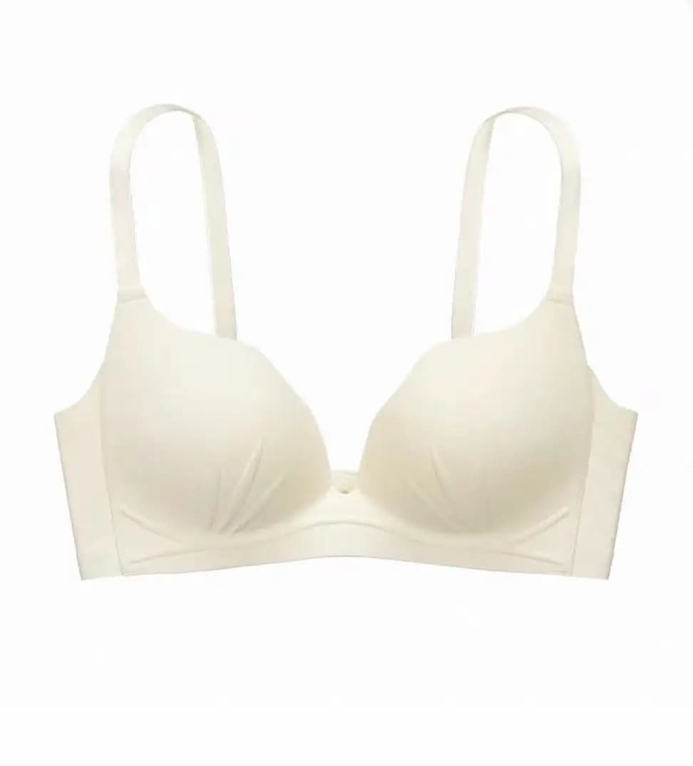 Reggiseno push-up senza cuciture da donna, morbido, traspirante, anti-cedimento, con supporto laterale per seni piccoli, schiena liscia, comfort per l'uso quotidiano.