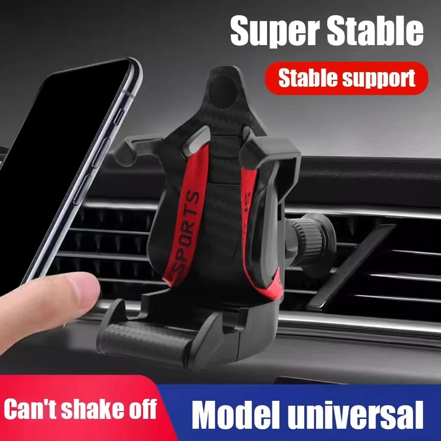 JFBONIN 2025 Universal Car Phone Holder Creative Automotive Products Racing Seats Phone Holder Hot Selling Fixed Holder