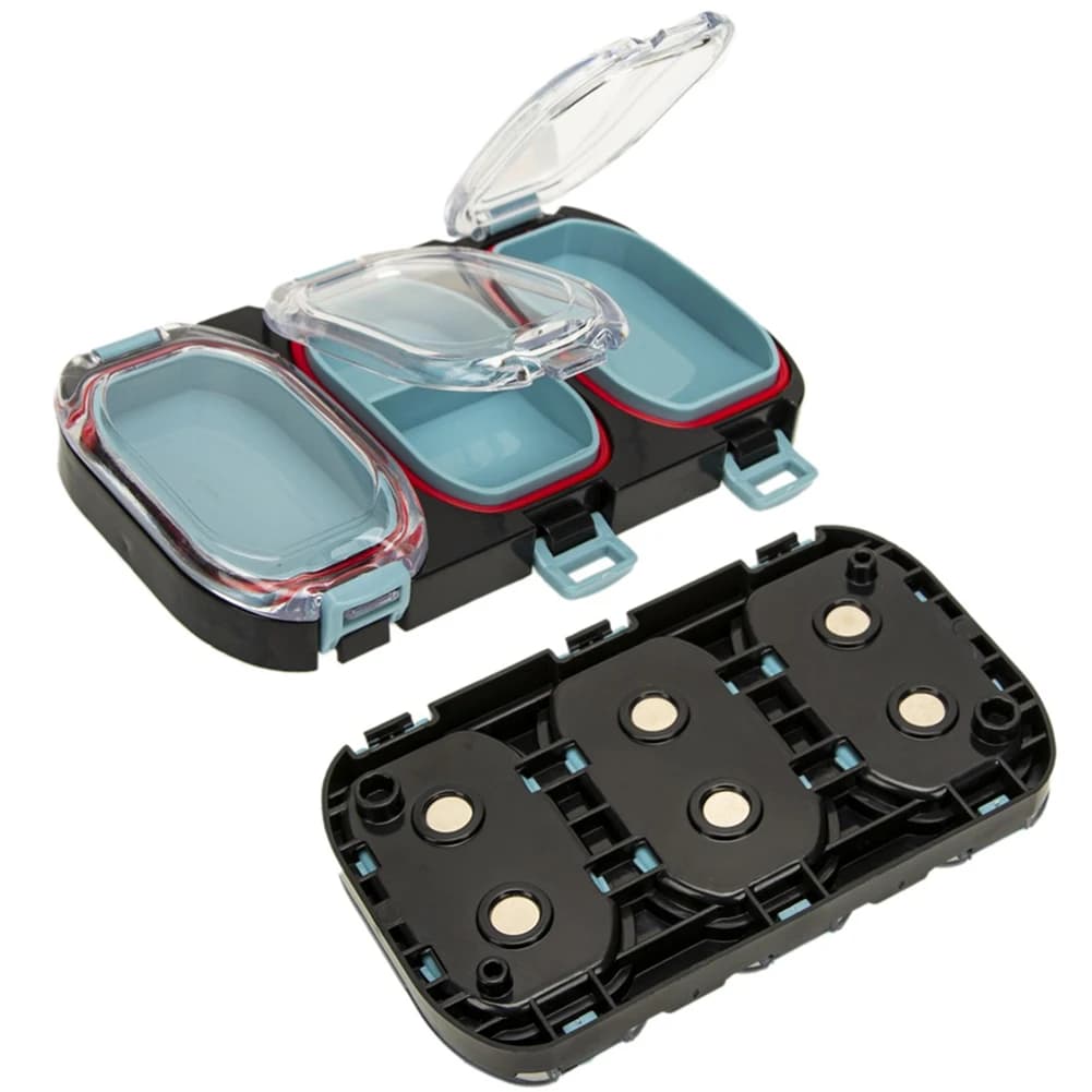 Magnetic Fishing Hook Outdoor Fishing Gear Accessories Box Waterproof Fishing Accessories Box Lures Hooks Baits Storage Box