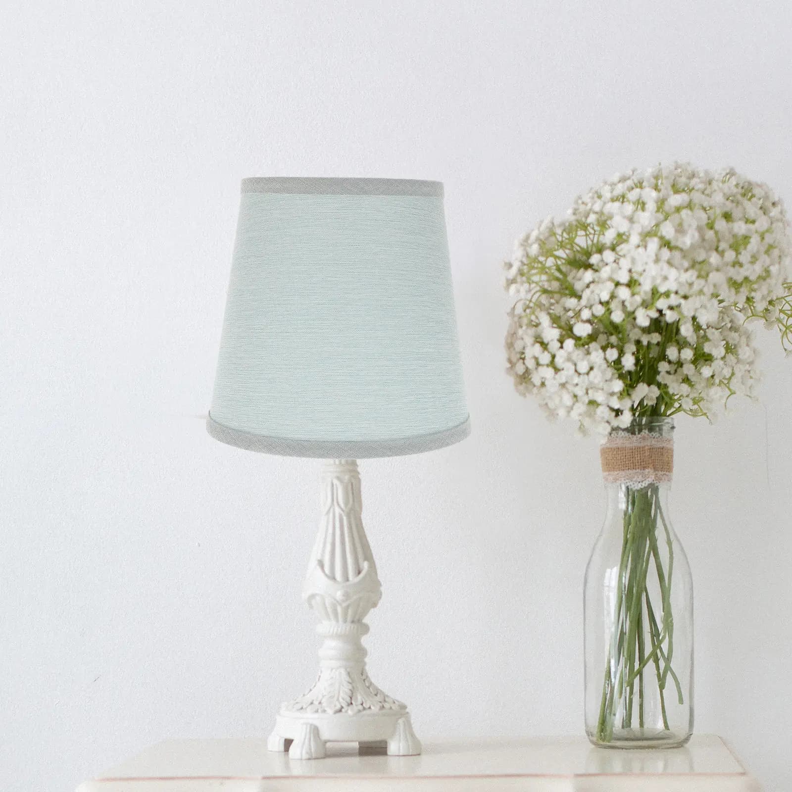 Premium Fabric Lamp Shade for Floor Desk Table Bedside Lamps Light Diffusing Eye Protective Warm Decorative Home Hotel Living