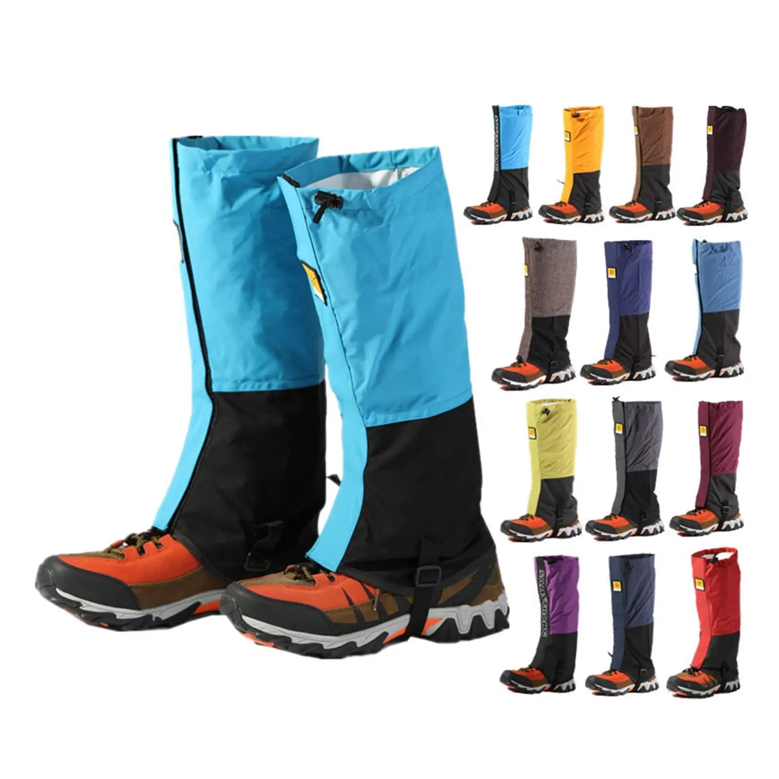 Hiking for Outdoor Camping Running Hiking Backpack Leg Boots Cover Snow Breathable Lightweight W